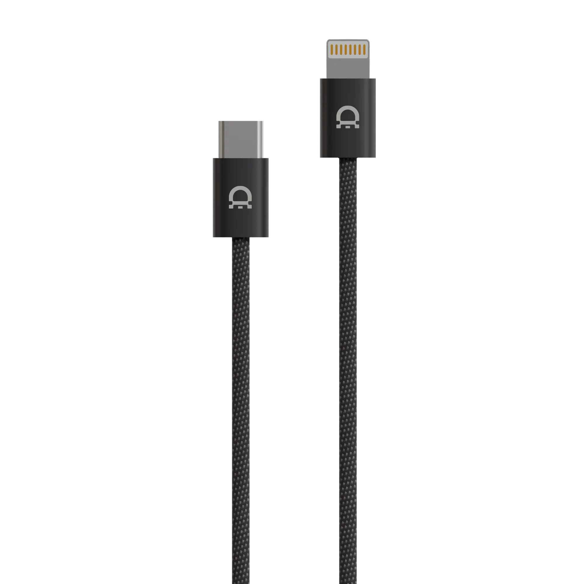 Кабель AceFlow USB-C — Lightning, 1 м —