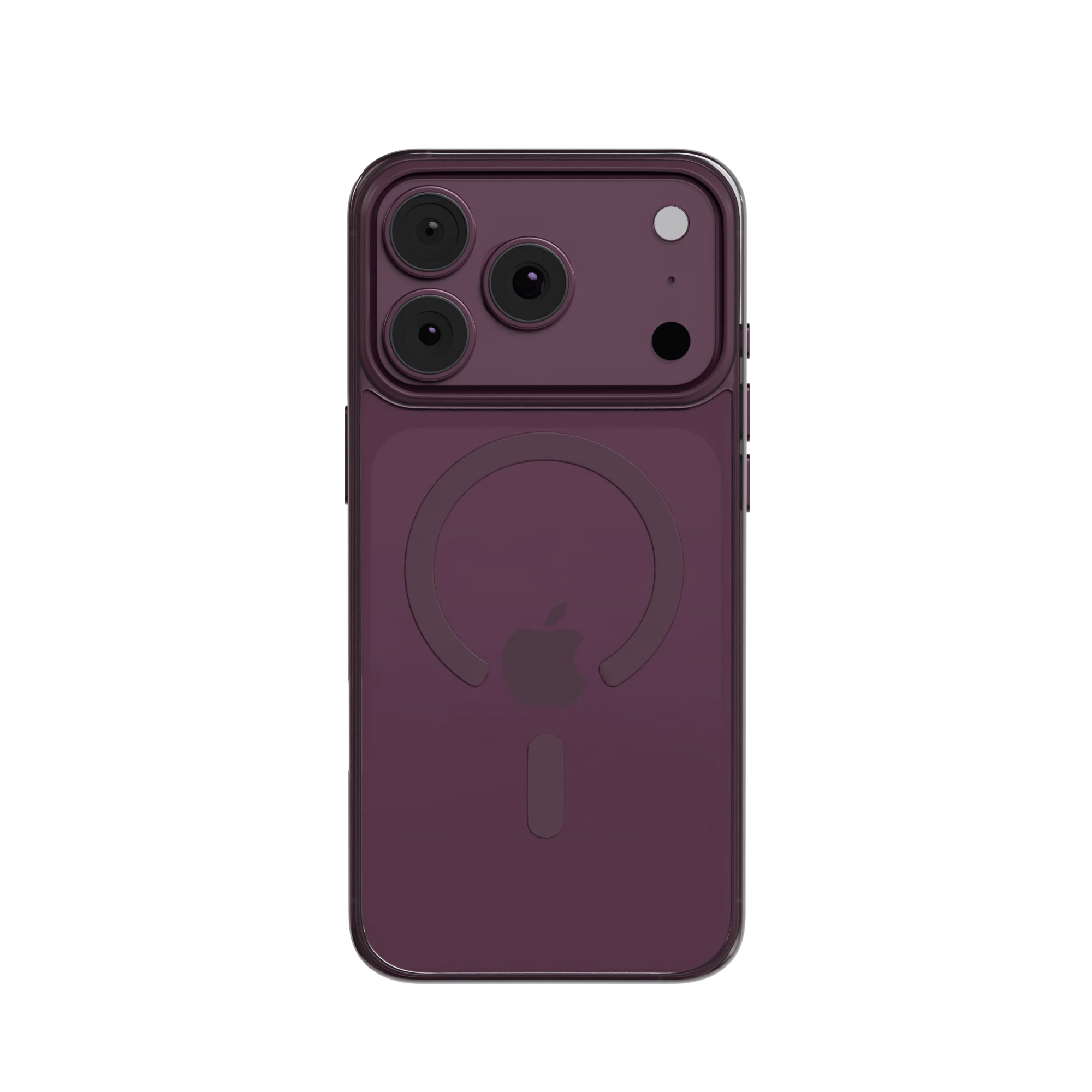 Чехол Crystal Shield с MagSafe — Burgundy